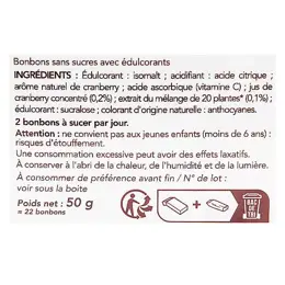 Solens Bonbons Cranberry 50g