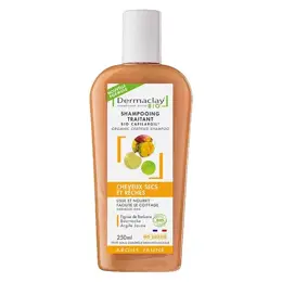 Dermaclay Shampoing Traitant Bio Cheveux Secs et Rêches Argile Jaune 250ml