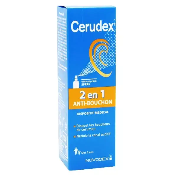 Cerudex 2 en 1 Anti-Bouchon 15ml