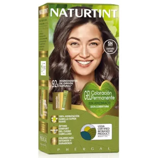 Naturtint Corante Biobaseado 5N - Castanho Claro 170 ml