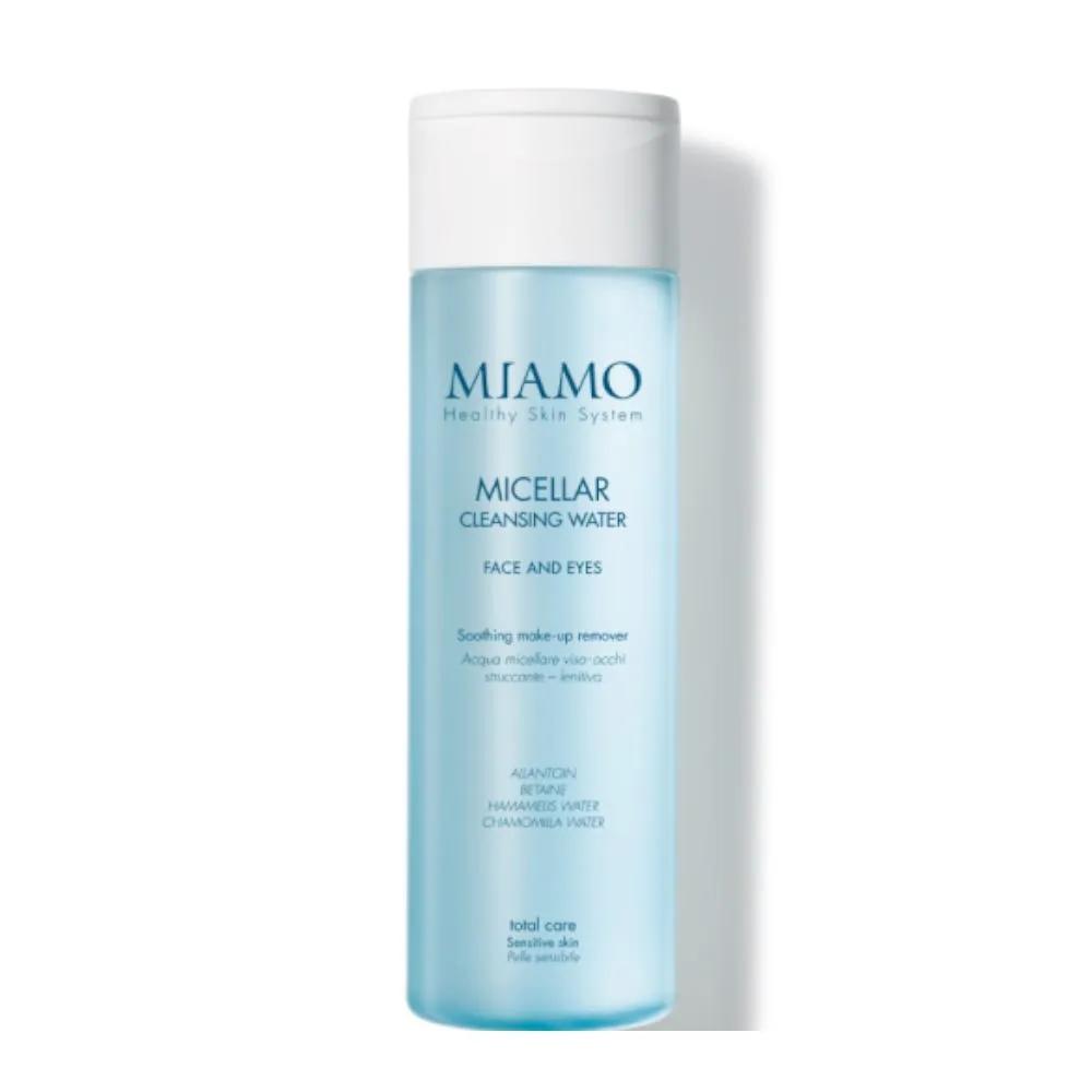 Miamo Total Care Micellar Cleansing Acqua Micellare Viso Occhi Struccante Lenitiva 250 ml