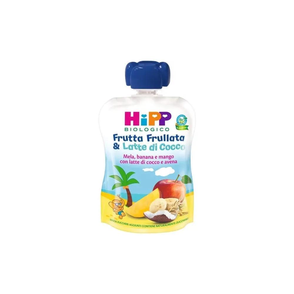 Hipp Bio Frutta Mela, Banana E Mango Con Latte Di Cocco E Avena 90 G