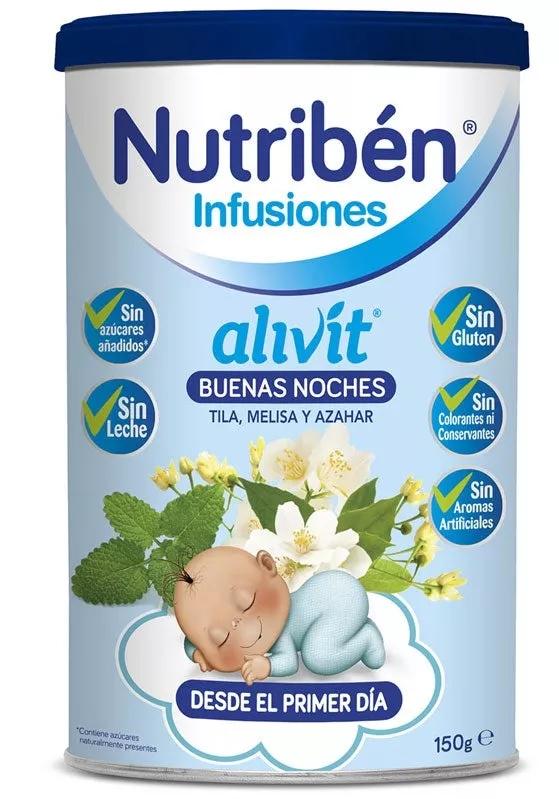 Nutribén Alivit Boas Noites Infusão Infantil 150G
