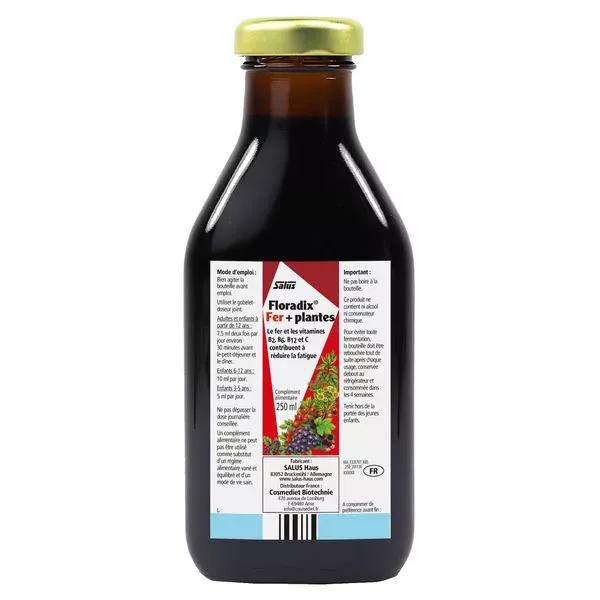 Salus Toniques Floradix Ferro + Piante Integratore Alimentare 250ml