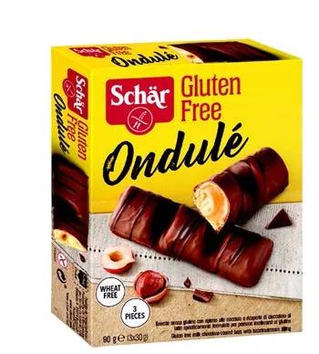 Schar Ondulé Barrette Al Cioccolato Senza Glutine 90 g