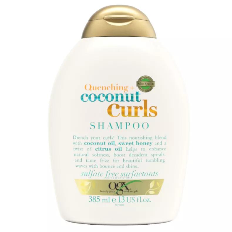 OGX Coconut Kokosshampoo voor krullend en golvend haar 385 ml