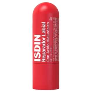 Isdin Stick Reparador Labial Vermelho 4 gr