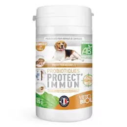 Vetobiol Probiotiques Protect'Immun Petit Chien Bio 25g