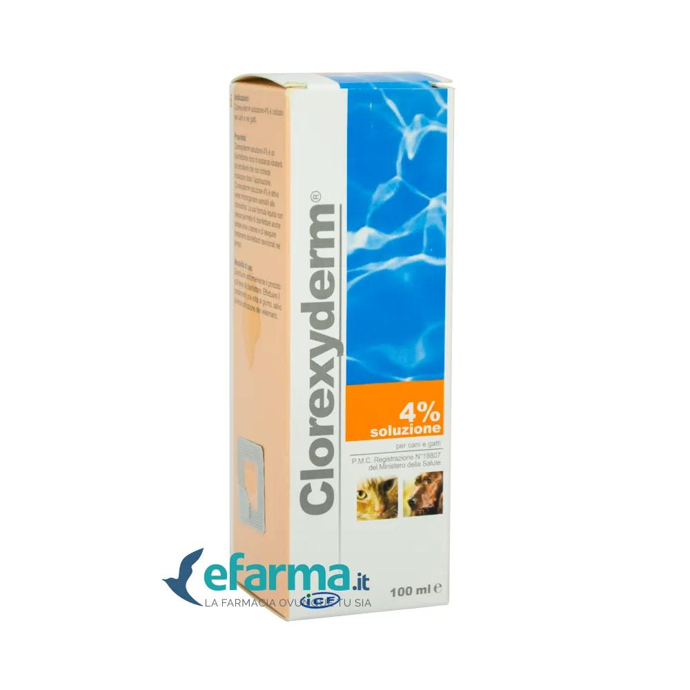 Icf Clorexyferm Soluzione 4% Disinfettante Cani e Gatti 100 Ml