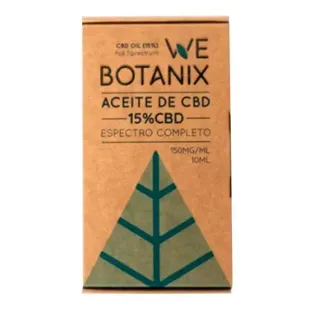 WeBotanix Aceite de CBD 15% 1500 mg 10 ml