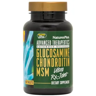 Nature's Plus Glucosamine, Chondroitin, MSM Ultra Rx-Joint 90 Tablets