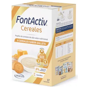 FontActiv 8 Cereais Sabor Biscoito 500 gr