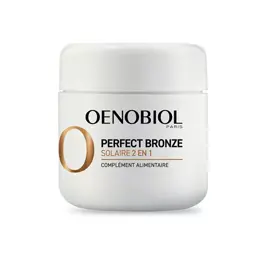 OENOBIOL PERFECT BRONZE SOLAIRE 2EN1 Autobronzant & Préparateur solaire 60 cps