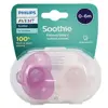 Avent Sucette Soothie +0m Rose Lot de 2