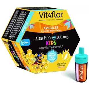 Vitaflor Kids Geleia Real 20 Ampolas