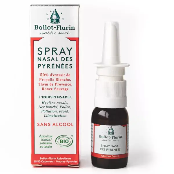 Ballot Flurin Organic Nasal Spray 15ml 