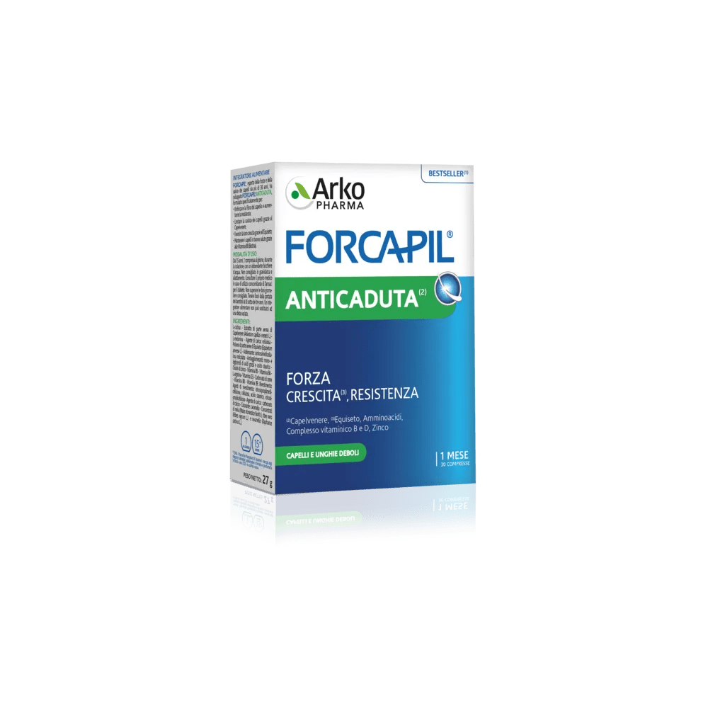 Arkopharma Forcapil Integratore Anticaduta 30 Compresse