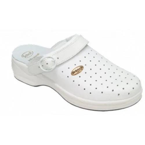 Dr. Scholl New Clog Bonus Fori Pelle Bianco n°44