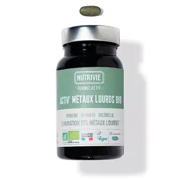 Nutrivie Activ'Métaux Lourds Bio 30 comprimés