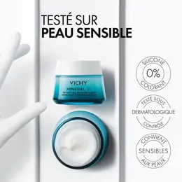 Vichy Minéral 89 Crème Boost d'Hydratation 72h Peaux Sèches 50ml