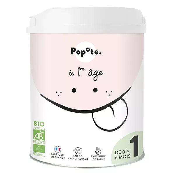 Popote 1st Age Organic Milk 800g