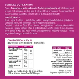 Granions Complexe Minceur Probiotiques - L-Gasseri - Morosil - Berberine