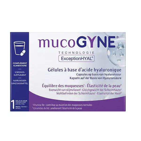 Mucogyne Voie Orale 28 gélules