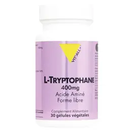 Vit'all+ L-Tryptophane 400mg 30 gélules végétales