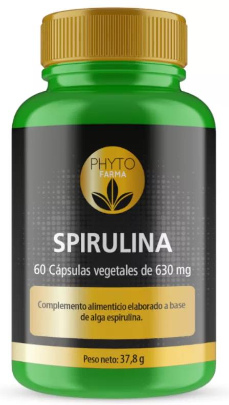 Phytofarma Spirulina 60 Cápsulas Vegetais