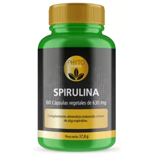 Phytofarma Spirulina 60 Vegetable Capsules