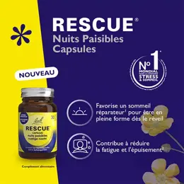 RESCUE® Capsules Nuits Paisibles 30 unités