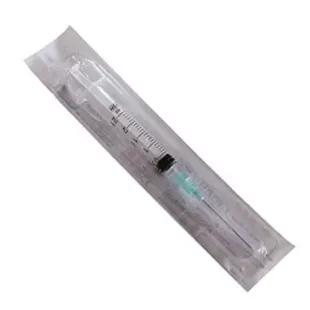 Alvita Syringe with Sterile Needle 2.5 ml