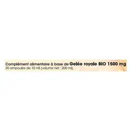 Cooper Gelée Royale Bio 1500mg 20 ampoules