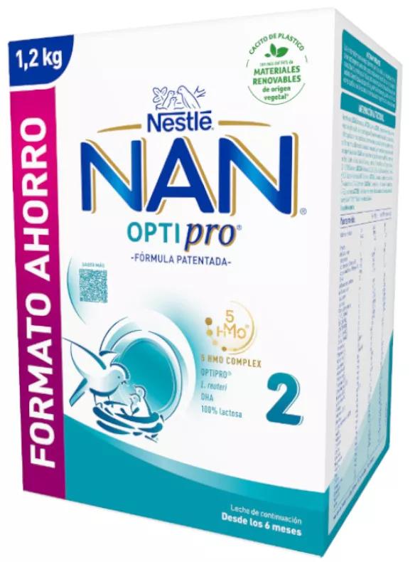 Nestlé Nan Optipro 2 Latte di Continuazione 1200gr