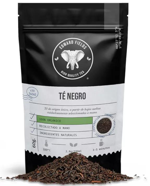 Edward Fields Tea Thé Noir Bio Vrac 60 gr