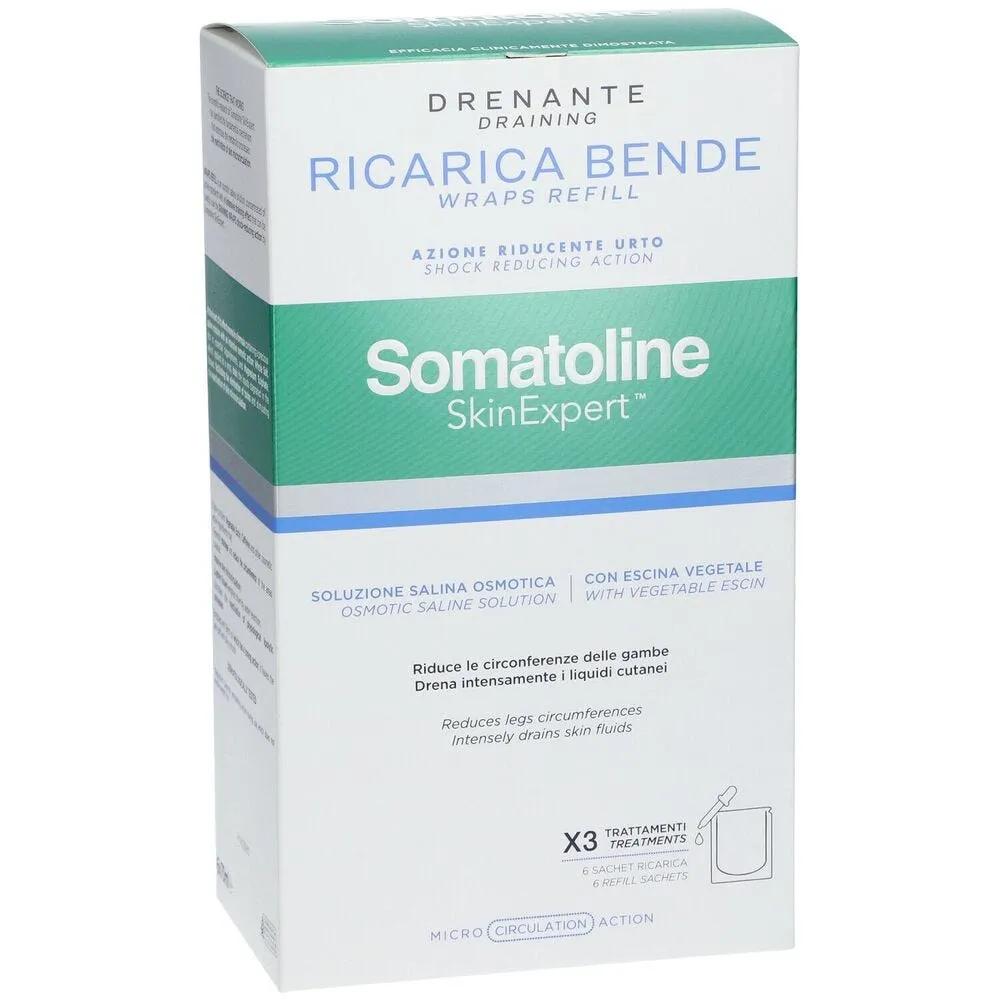 Somatoline Skin Expert Bende Drenanti e Snellenti 1 Kit Ricarica