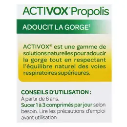 Arkopharma Activox Propolis 20 comprimés à sucer