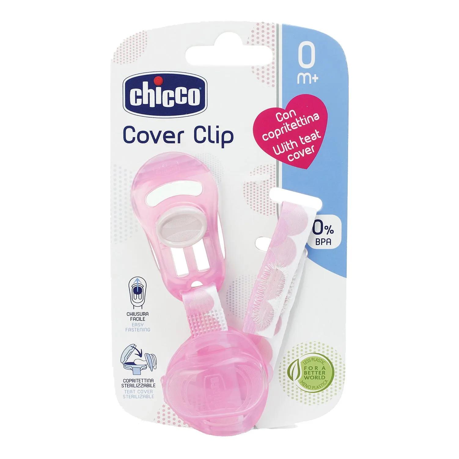 Chicco Clip Salva Succhietto Rosa