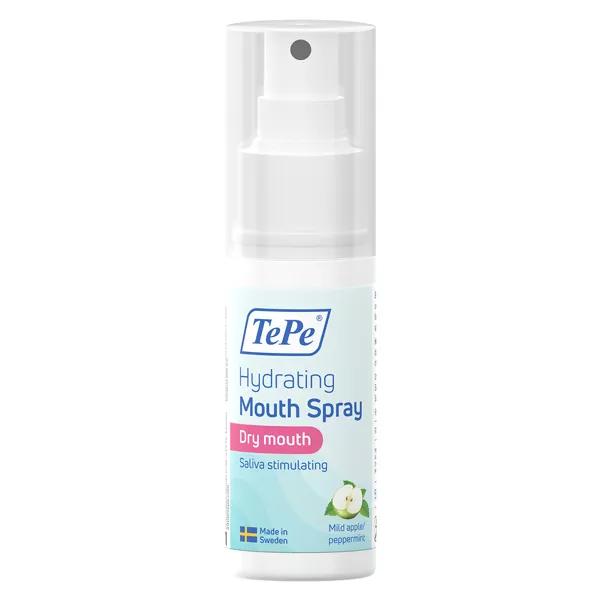 TePe Spray Oral Hidratante Estimulador de Saliva TePe, Manzana y Menta Dulce