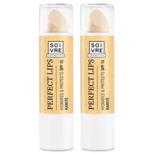 Soivre Perfect Lips Shea Lip Balm SPF15 2 units
