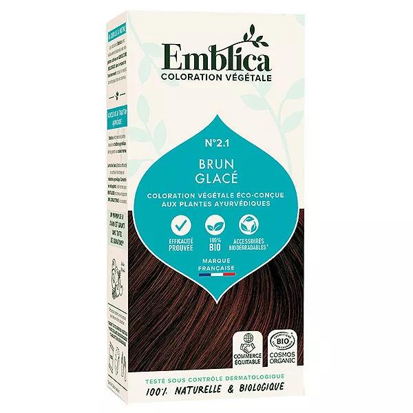 Emblica Coloración Vegetal N°2.1 Marrón hielo Bio 100g
