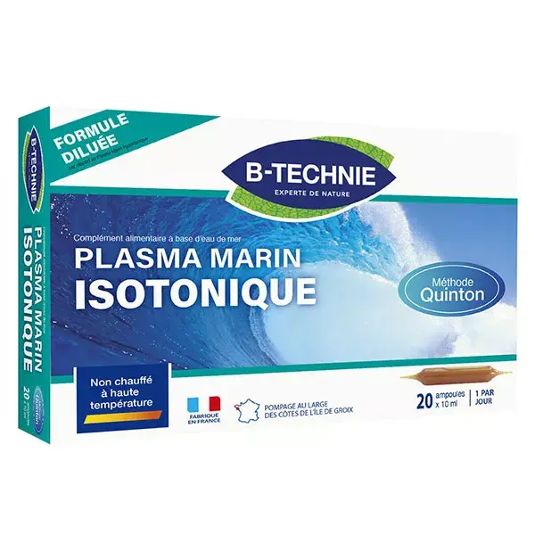 B-Technie Plasma Marin Isotonique 20 ampoules