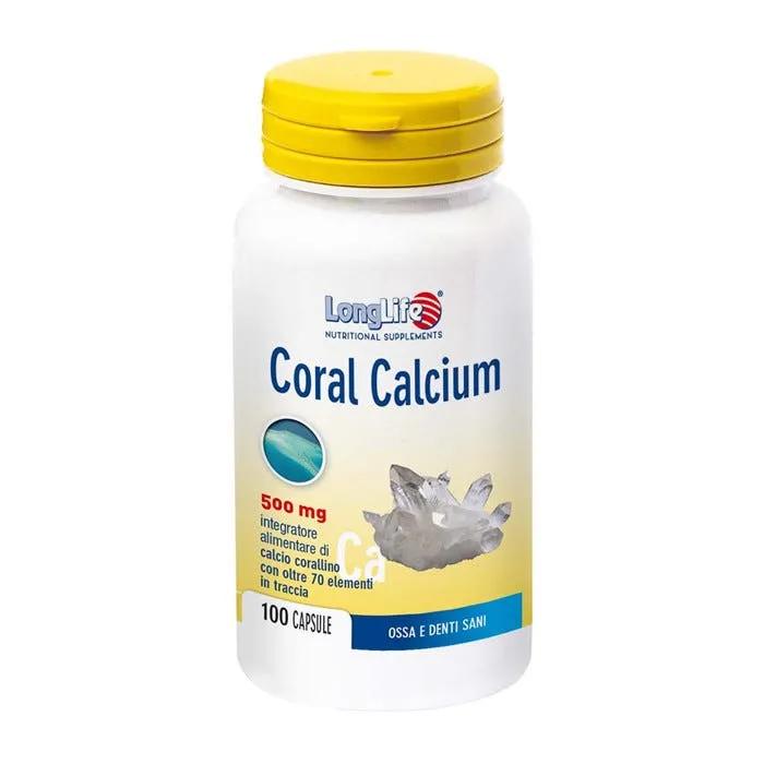 LongLife Coral Calcium Integratore 100 Capsule