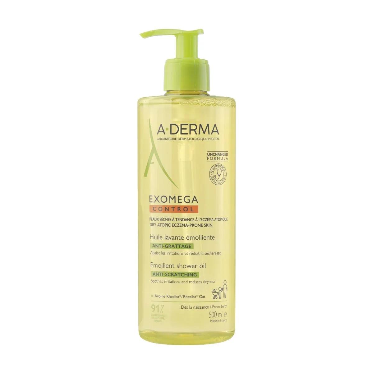 A-Derma Exomega Control Olio Lavante Emolliente 500 ml