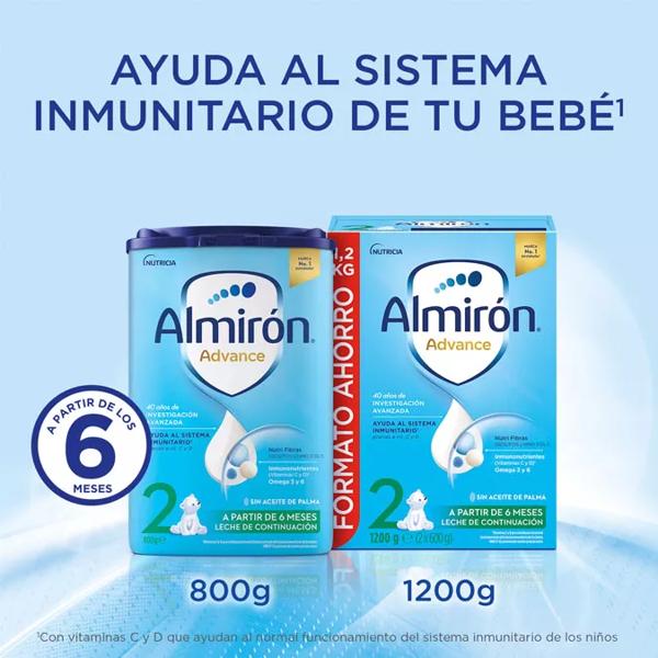 Almirón Advance 2 Continuation Milk 4x1.2 kg