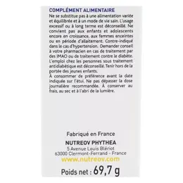 Nutreov Physcience Phytéa Fortigénor Fatigue Intense & Epuisement 60 comprimés