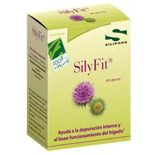 100% Natural SilyFit Digestivo 60 Cápsulas Vegetales