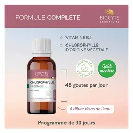 Biocyte Chlorophylle Végétale 50ml