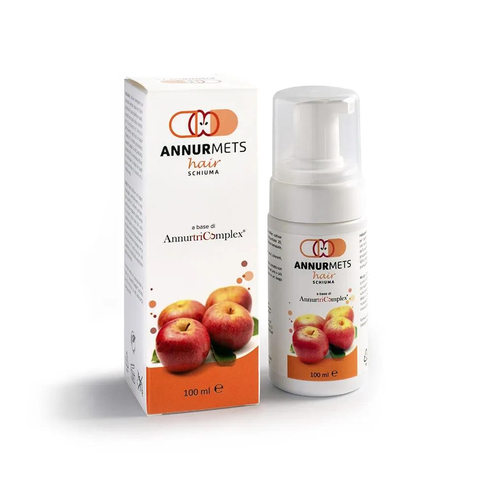 AnnurMets Hair Schiuma Detergente Per Capelli con Melannurca 100 ml