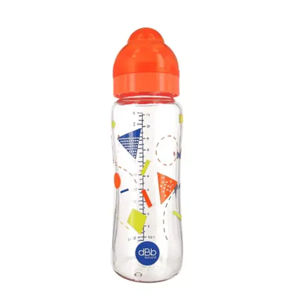 dBb Remond Orange Geometry Baby Bottle 330ml 